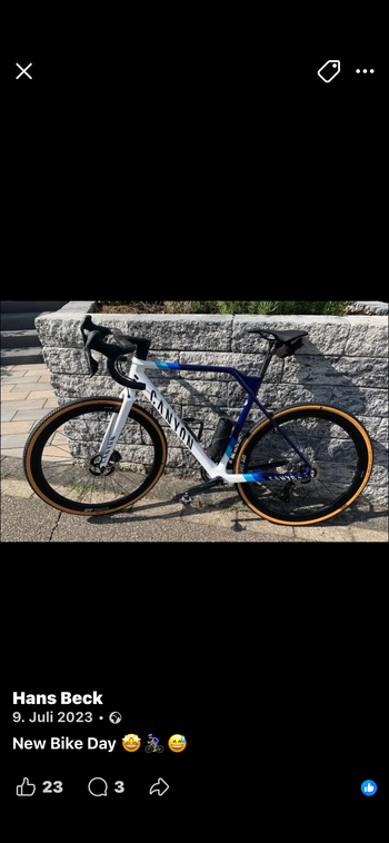 Canyon Inflite CF SLX 9 TEAM 2024 2024 Route & Gravel d'occasion