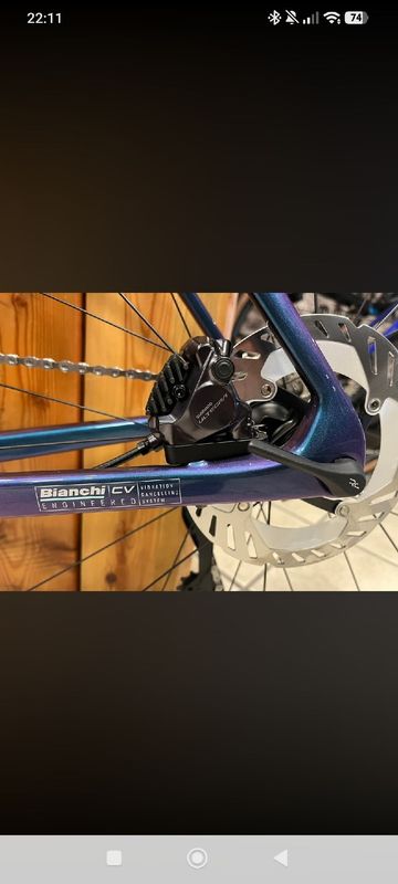 Gebrauchtes Bianchi Specialissima PRO 2026 2026 Road & Gravel, Blau — Bild 5 von 6