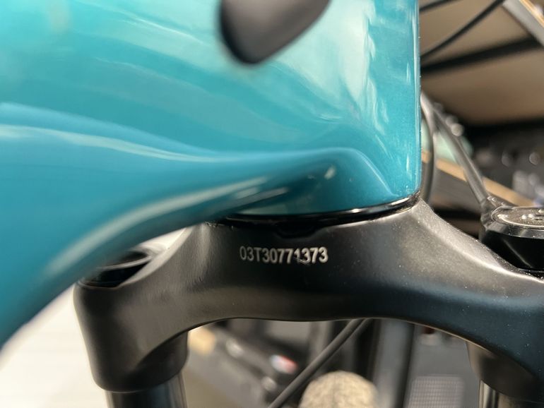Gebrauchtes Lee Cougan Custom SRAM GX 2022 Mountainbike, Blau — Bild 12 von 13