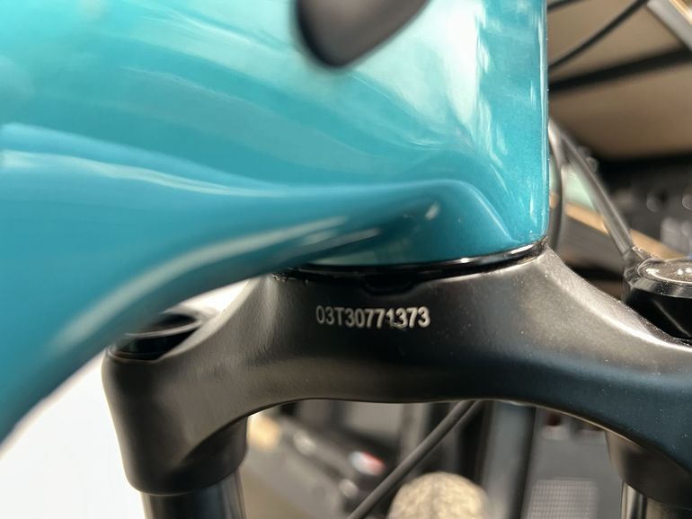 Gebrauchtes Lee Cougan Custom SRAM GX 2022 Mountainbike, Blau — Bild 13 von 13