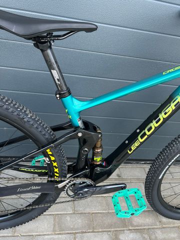 Used Lee Cougan Custom SRAM GX 2022 Mountainbike, Blue — image 4 of 13
