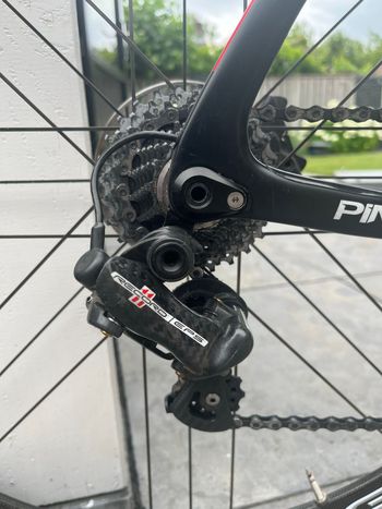 Pinarello Dogma Campagnolo Record EPS 2019 Road & Gravel usato, Rosso — immagine 3 di 7