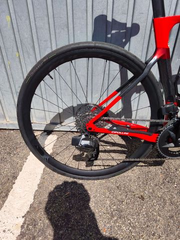 Cipollini Bond SRAM Rival eTap AXS 2024 Road & Gravel usato, Rosso — immagine 12 di 12