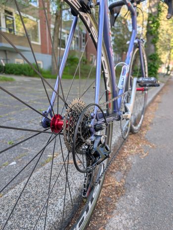 Gebrauchtes Batavus Equipe 1990 1990 Road & Gravel, Violett — Bild 4 von 7