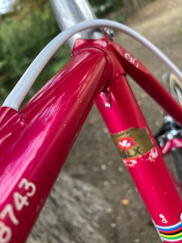 Used Eddy Merckx Corsa Extra 1987 Road & Gravel, Red — image 4 of 14
