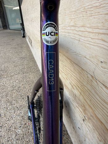 Gebrauchtes Cannondale Caad Shimano Tiagra 2024 Road & Gravel, Blau — Bild 13 von 13