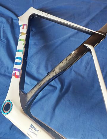Used Factor Ostro Frameset 2025 Road & Gravel, White — image 12 of 17