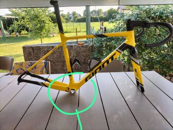 Gebrauchtes Giant Tcr advanced Frameset 2025 Road & Gravel, Orange — Bild 2 von 6