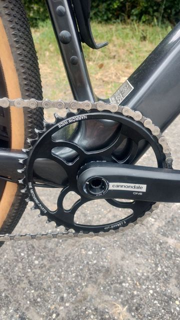 Used Cannondale Topstone Campagnolo Ekar 2023 Road & Gravel, Light Gray — image 4 of 8