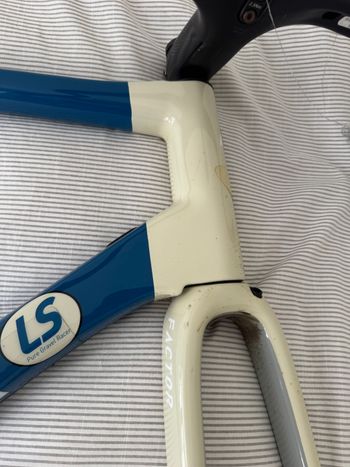 Used Factor LS Frameset Premium 2023 Frameset 2023 Road & Gravel, Blue — image 5 of 7