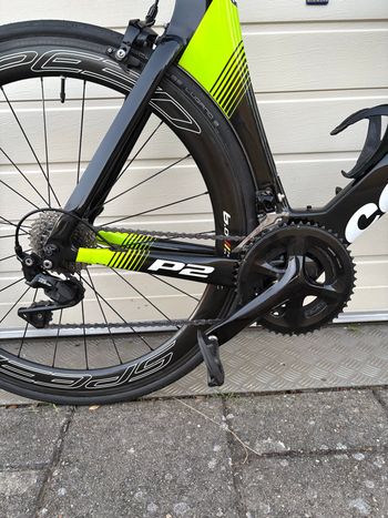 Used Cervélo P2 Shimano Dura Ace Di2 2019 Road & Gravel, Black — image 4 of 6
