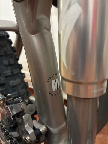 Used Specialized M5 FSR 2009 Mountainbike, Light Gray — image 11 of 12