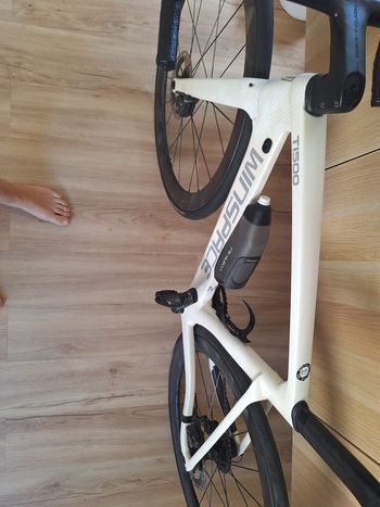 WINSPACE T1500 Frameset 2022 Road & Gravel usato, Bianco — immagine 3 di 5