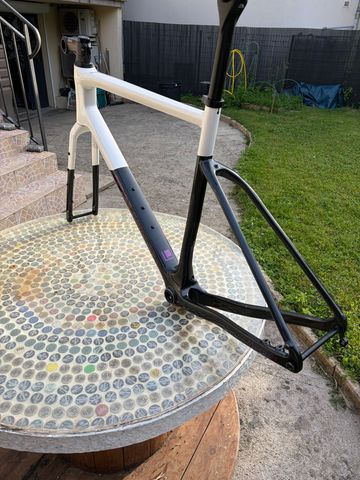 Used Tavelo Custom Frameset 2025 Road & Gravel, White — image 6 of 9