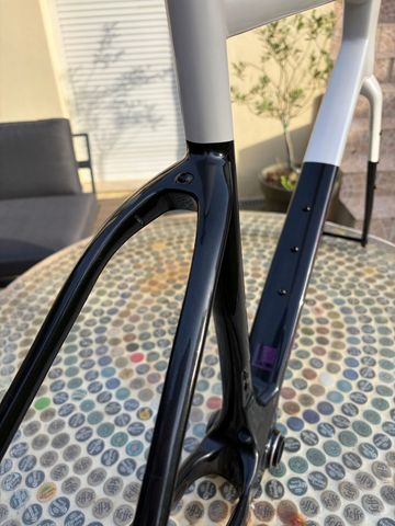 Used Tavelo Custom Frameset 2025 Road & Gravel, White — image 8 of 9
