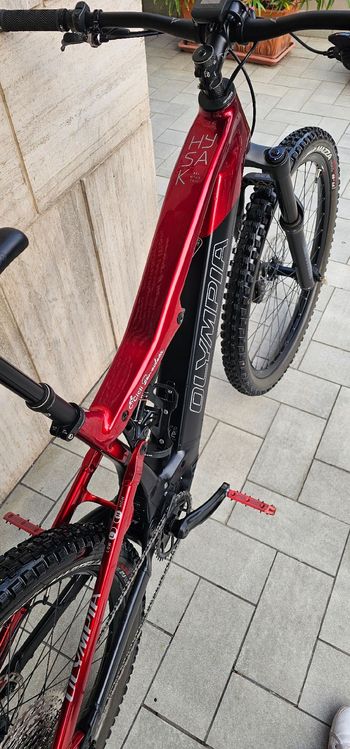 Used Olympia Custom Shimano SLX 2025 Mountainbike, Red — image 4 of 6