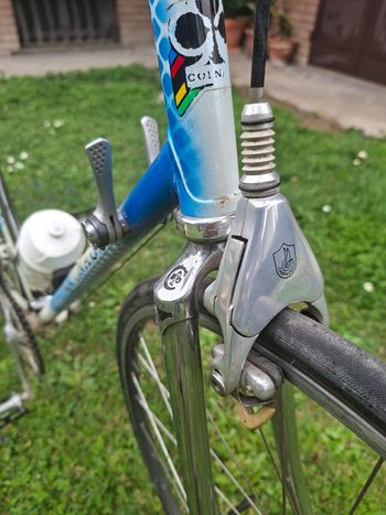 Colnago Custom Campagnolo Record 1988 Road & Gravel usato, Blu — immagine 4 di 8