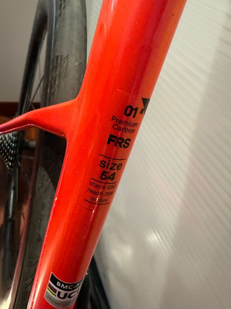 Brugt BMC Teammachine SLR 01 ONE 2027 Frameset 2027 Road & Gravel — billede 4 af 5