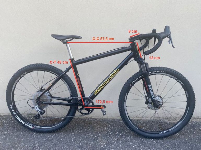 Used Cannondale F800 SRAM Rival 2000 Mountainbike, Black — image 2 of 14