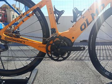 Olmo Custom Shimano Ultegra 2024 Road & Gravel usato, Arancione — immagine 3 di 11