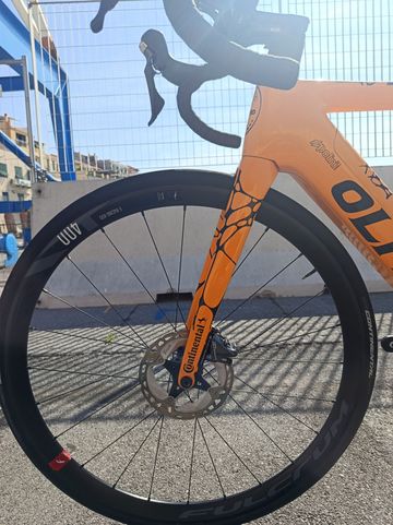 Olmo Custom Shimano Ultegra 2024 Road & Gravel usato, Arancione — immagine 8 di 11