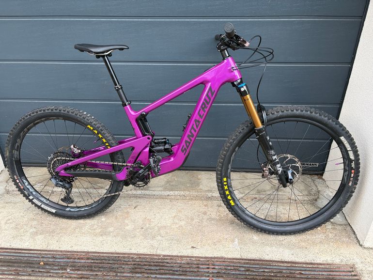 Used Santa Cruz Heckler SRAM GX 2024 Mountainbike, Purple, Mixed — image 4 of 24