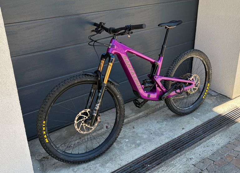 Used Santa Cruz Heckler SRAM GX 2024 Mountainbike, Purple, Mixed — image 2 of 10