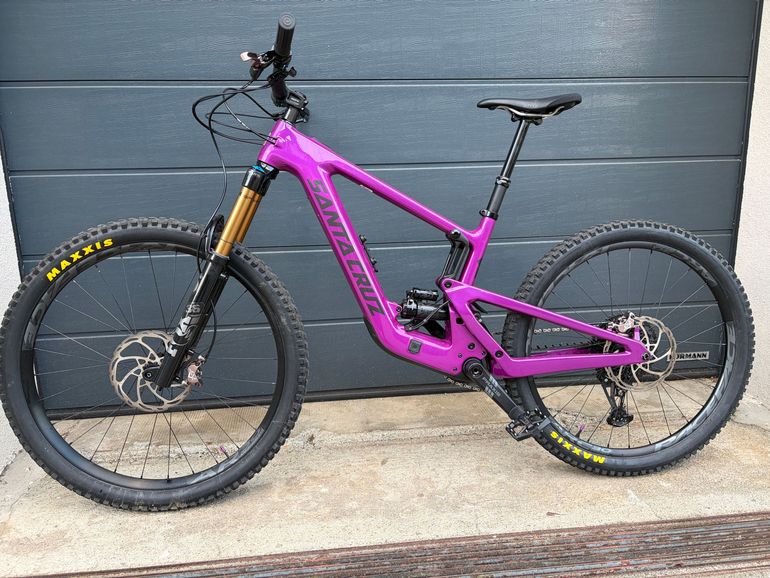 Used Santa Cruz Heckler SRAM GX 2024 Mountainbike, Purple, Mixed — image 2 of 24