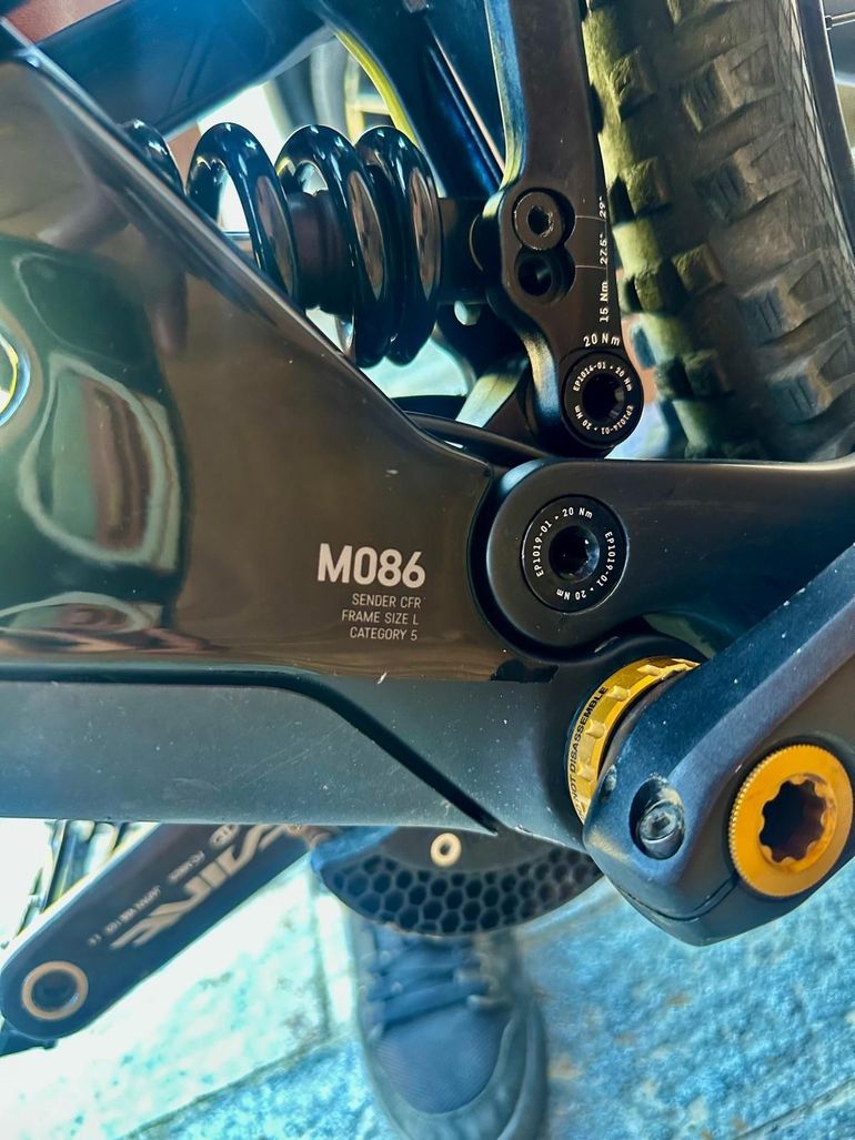 Brugt Canyon Sender CFR FMD 2021 2021 Mountainbike — billede 11 af 14