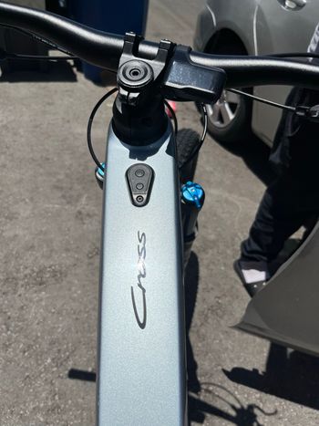 Used Porsche Custom Shimano Deore XT Di2 2023 Mountainbike, Light Gray — image 5 of 8