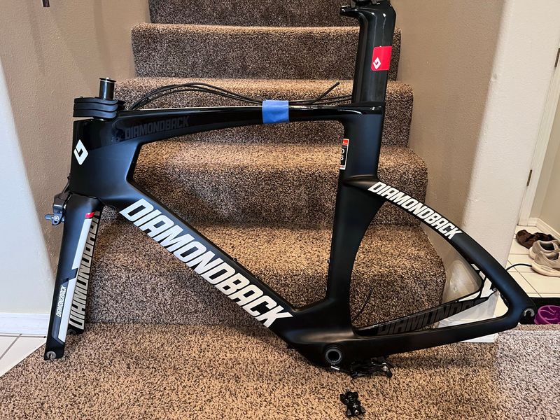 Used Diamondback Serios F 2017 Frameset 2017 Road & Gravel, Black — image 1 of 9