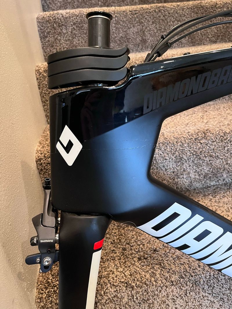 Used Diamondback Serios F 2017 Frameset 2017 Road & Gravel, Black — image 3 of 9