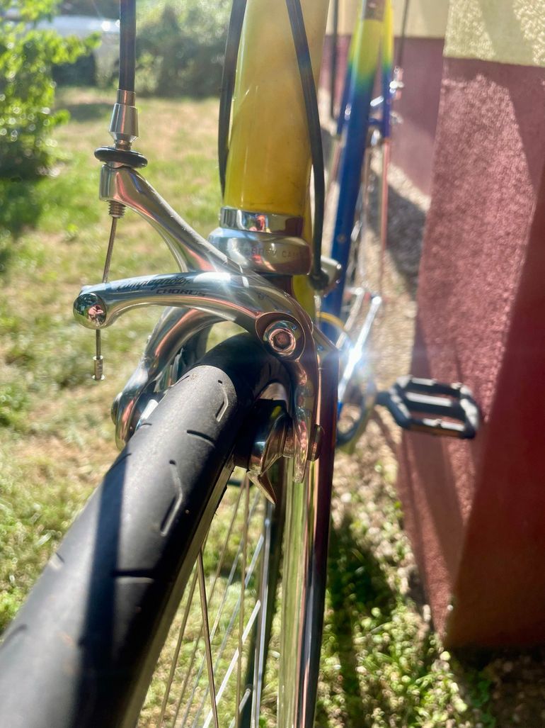 Brugt Vintage Columbus SLX Custom Campagnolo Chorus 1990 Road & Gravel — billede 8 af 13