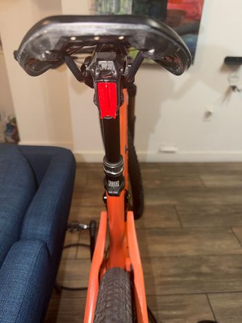 Used Santa Cruz Blur SRAM XX SL Eagle AXS (T-Type) 2023 Mountainbike, Orange — image 4 of 12