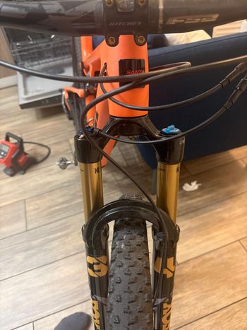 Used Santa Cruz Blur SRAM XX SL Eagle AXS (T-Type) 2023 Mountainbike, Orange — image 12 of 12