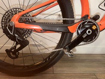 Used Santa Cruz Blur SRAM XX SL Eagle AXS (T-Type) 2023 Mountainbike, Orange — image 3 of 12