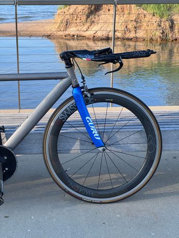 Used Guru Custom SRAM Force eTap AXS 2009 Road & Gravel, Light Gray — image 9 of 9