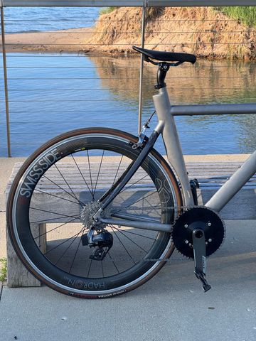 Used Guru Custom SRAM Force eTap AXS 2009 Road & Gravel, Light Gray — image 8 of 9