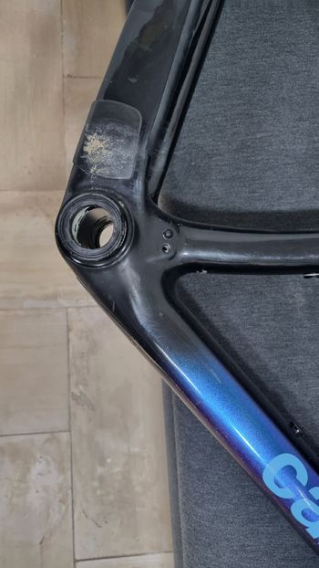 Cannondale Scalpel Frameset 2023 Mountainbike usato, Viola — immagine 2 di 10