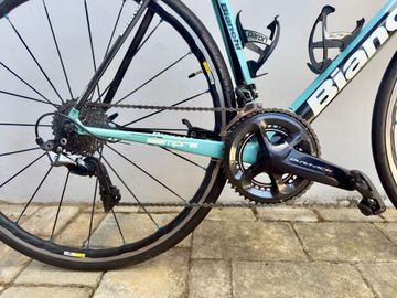 Used Bianchi Sempre pro Shimano Dura Ace 2014 Road & Gravel, Blue — image 10 of 11