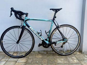 Used Bianchi Sempre pro Shimano Dura Ace 2014 Road & Gravel, Blue — image 1 of 11