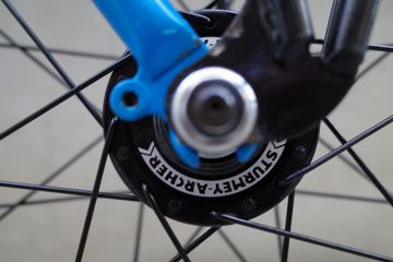 Gebrauchtes On-One Custom Single Speed / Fixed Gear 2015 Road & Gravel, Blau — Bild 7 von 11