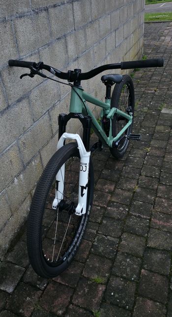 Canyon Stitched 720 2025 2025 Mountainbike usato, Verde — immagine 3 di 6