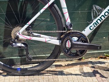 Used Cannondale SuperSix EVO Shimano Ultegra Di2 2023 Road & Gravel, White — image 3 of 7