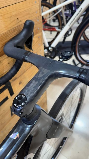 Gebrauchtes Factor Ostro VAM Custom Shimano Ultegra Di2 2023 Road & Gravel, Schwarz — Bild 2 von 10