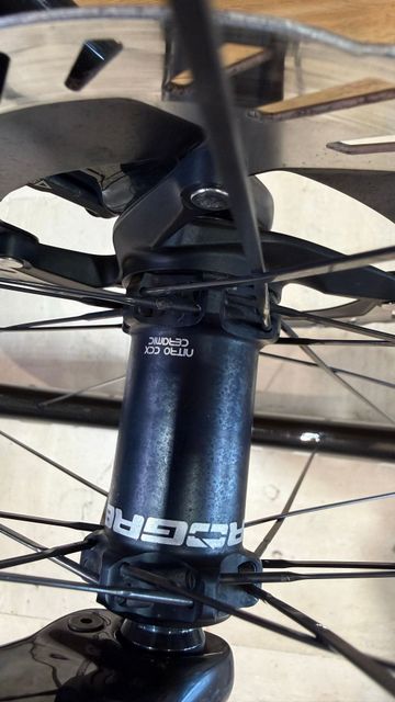 Gebrauchtes Factor Ostro VAM Custom Shimano Ultegra Di2 2023 Road & Gravel, Schwarz — Bild 9 von 10