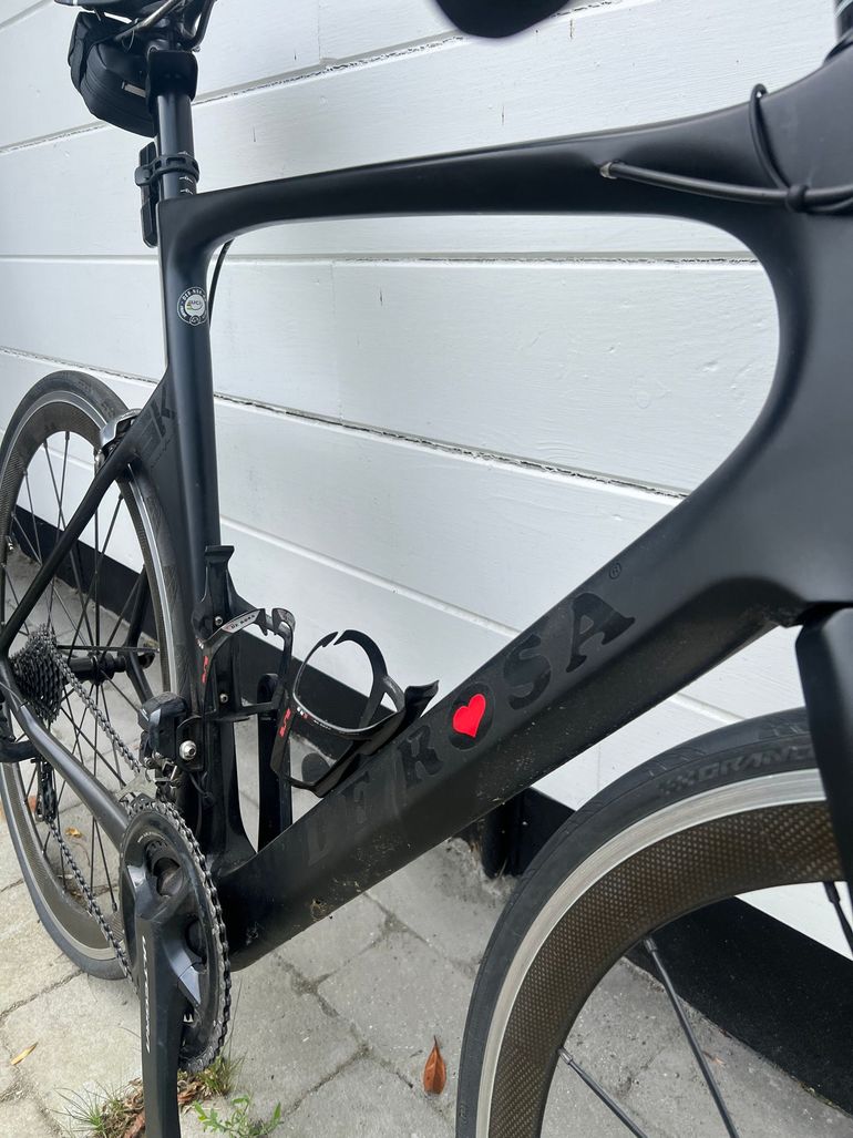Brugt De Rosa SK Pininfarina Shimano Ultegra Di2 2019 Road & Gravel — billede 5 af 6
