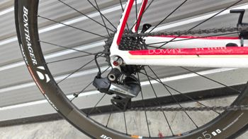 Gebrauchtes Trek Domane Shimano Dura Ace Di2 2014 Road & Gravel, Rot — Bild 5 von 6