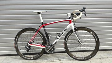 Used Trek Domane Shimano Dura Ace Di2 2014 Road & Gravel, Red — image 2 of 6