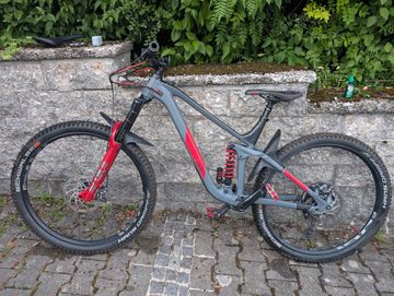 Used Cube Sterio 180 2021 Mountainbike, Red — image 1 of 5